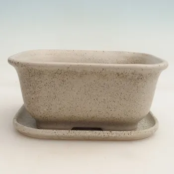 Květináč Bonsai miska + podmiska H36 - 17 x 15 x 7,5 cm.