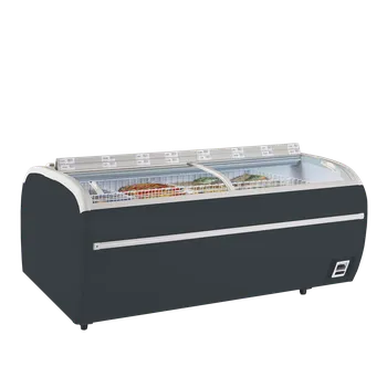 TEFCOLD TWIN 220A-F Mrazicí ostrov, antracit + prodloužená záruka