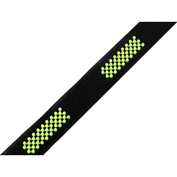 Plastové zapínání 3D / imitace suchého zipu šíře 20 mm zelená 1 m