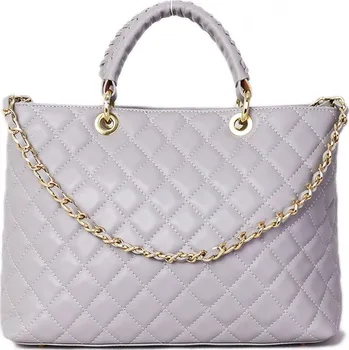 Kabelka ITALSKÉ Dámské prošívané kabelky Armana šedé velké