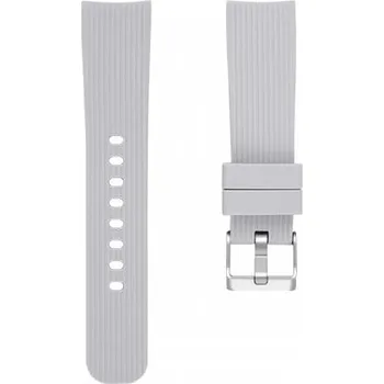 Řemínek na hodinky BSTRAP | BStrap Silicone Line (Large) reminek na Xiaomi Amazfit Bip, gray (SSG003C0305)