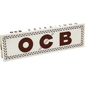 Papírky OCB WHITE EXTRA LONG, 32 ks v balení