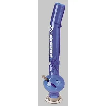 Bong Nirvanas Bublina Twistbend, 50 cm, modrá, 1 ks