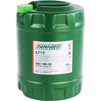 Motorový olej FANFARO VW AUDI ŠKODA SEAT 5W-30 10L