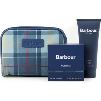 Koupelová kosmetika Barbour Coastal For Him Essentials - Eau de Parfum 50 ml + sprchový gel 200 ml + kosmetická taška