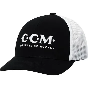 Kšiltovka Kšiltovka CCM 125 Years Anniversary Trucker Black Velikost: OSFA