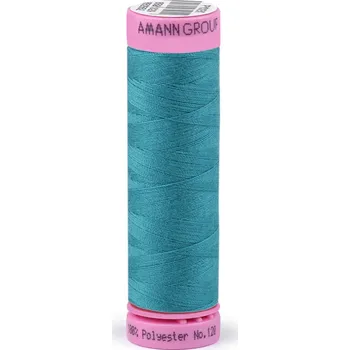 Nit Polyesterové nitě návin 100 m Aspo Amann blue zirkon 5 ks