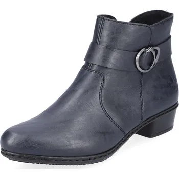 Dámské kozačky Dámská kotníková obuv RIEKER Y0775-14 modrá W5 40