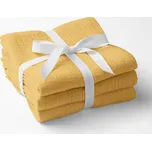 Mušelínová utěrka Nature MSN-059 Světle žlutooranžová - sada 3 ks