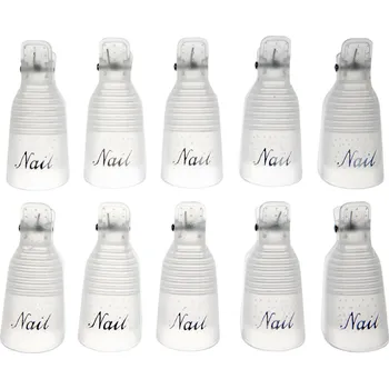 Nailee Klipy pro odstranění gel laku z nehtů 10 ks čiré