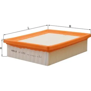 Vzduchový filtr Vzduchový filtr MAHLE LX 5793
