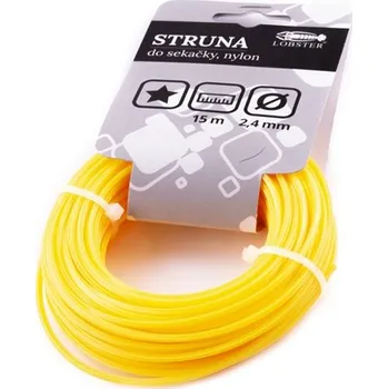 Struna do sekačky hvězdička 2,4mm/15m