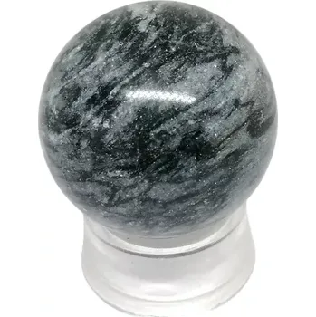 Jaspisová koule šedá 3,8 cm – přírodní minerál pro uzemnění a klid