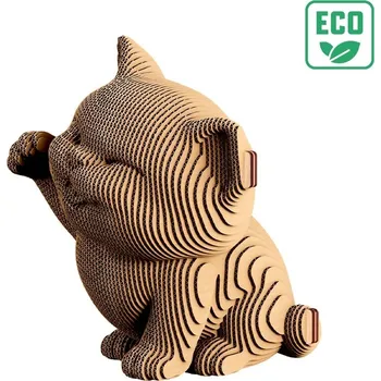 3D puzzle 3D skládačka z eko-kartonu: Koťátko Maneki