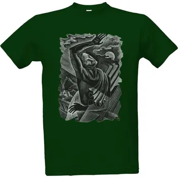 Pánská móda Tričko s potiskem Tíha doby pánské