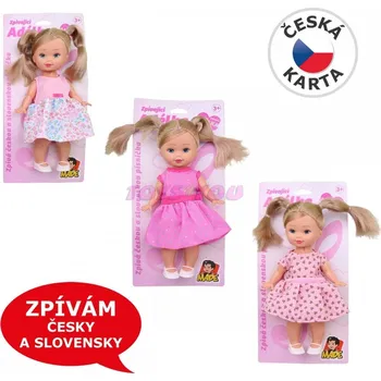 Panenka Panenka 16502 Adélka český a slovenský zvuk, 3 barvy