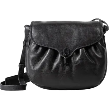 Kabelka aunts & uncles Kožená kabelka přes rameno Mrs. Coconut Cake 40276-0 černá