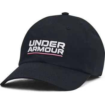 Kšiltovka kšiltovka UNDER ARMOUR - BLACK/WHITE BRANDED (Under Armour Branded Adjustable Cap)