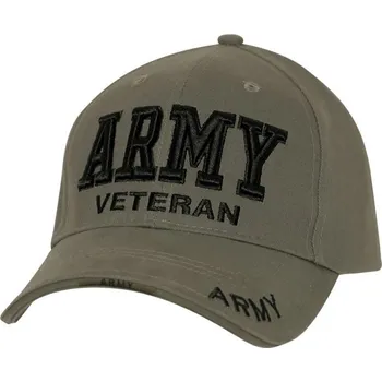Čepice ROTHCO Čepice DELUXE ARMY VETERAN baseball ZELENÁ