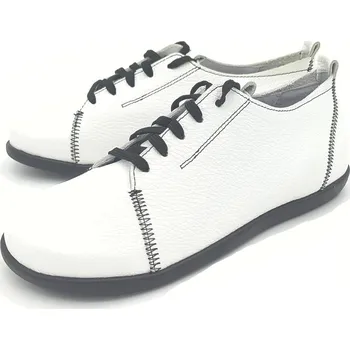 Dámské polobotky Dámské polobotky CLAMP 40 YVAN M005 bílá Barva: bíločerná, Velikost: 39