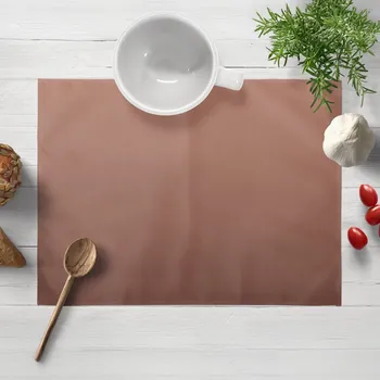 prostírání Saténové prostírání na stůl polyesterový Satén LUX-048 Bronzově hnědé 30x40 cm