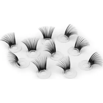 Galanterie Dekorační polotovar řasy Ø13 mm černá 10 ks