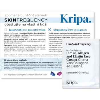 Pleťový krém KRIPA Venezia Vzorek: Epigenetický krém s kolagenem a elastinem 5 ml