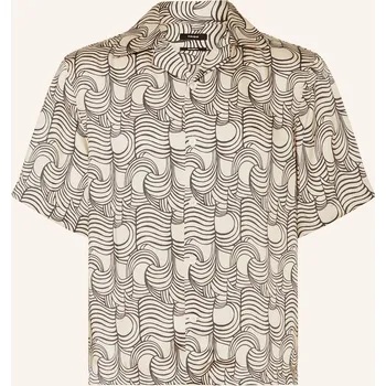 Pánská košile Reiss Pánská Košile Resort Waver Relaxed Fit, nude / tmavě...