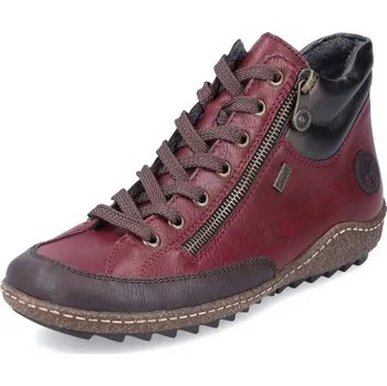 Dámské kozačky Dámská kotníková obuv RIEKER L7500-35 červená W5 38