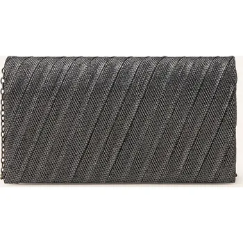 Kabelka Vera Mont Dámské Psaníčko S Třpytivou Přízí, platinová, one size