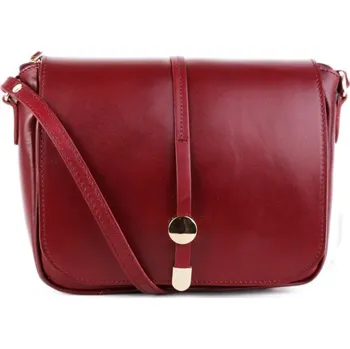 Kabelka ITALSKÉ Aurelia vínová