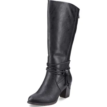 Dámské kozačky Dámské kozačky RIEKER 96059-00 černá W5 40