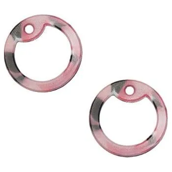 Vojenské psí známky ARMÁDNÍ ORIGINÁL US ARMY Gumička (tlumítka) silikonová k U.S. DOG TAGS růžová/černá 1ks