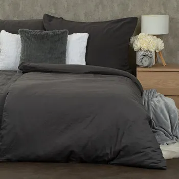 Povlečení 4Home Mušelínové povlečení Shadow, 140 x 200 cm, 70 x 90 cm, šedá
