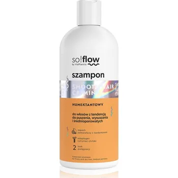 Šampon so!flow Frizzy and Dry Hair Humectant Shampoo uhlazující šampon proti krepatění 300 ml