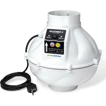 Domácí ventilátor Ventilátor Prima Klima Whisperblower PK125 MES-2, 360/460 m3/h