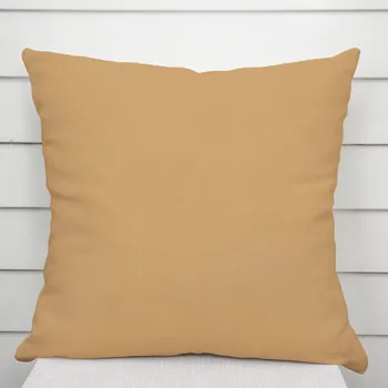 Povlak na polštářek Dekorační povlak na polštář Velur VLR-007 Hořčicově béžový 50 x 50 cm
