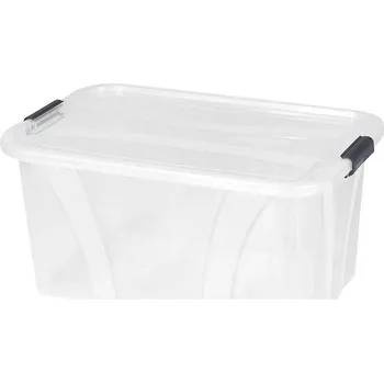 Úložný box DuraHome Master box 32 l, průhledný