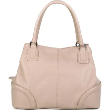 Kabelka ITALSKÉ Dámské kožené kabelky růžové Ariana