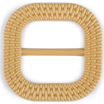 Spona na opasky průvlek 40 mm béžová písková 10 ks