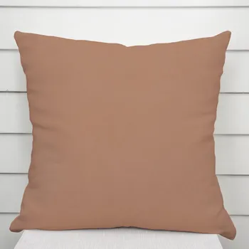 Povlak na dekorativní polštářek Dekorační povlak na polštář Velur VLR-006 Oříškově hnědý 40 x 60 cm