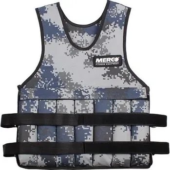 Zátěžové oblečení Hercules 20 kg zátěžová vesta, Barva modrá