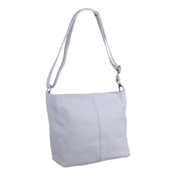 NovaKabelka.cz Kožená italská crossbody kabelka Prisca Bianca