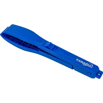 Nůžky na čištění ryb Kamasaki modré 21,5cm