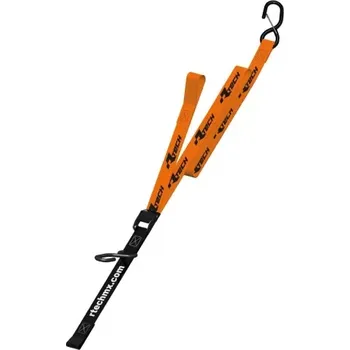 Upínací popruh Upínací popruhy s rychloupínací spojkou (šířka 38 mm / délka 2 m / nosnost 550 kg), RTECH (1 pár, oranžový)
