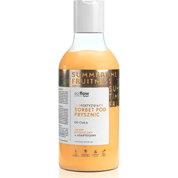 Koupelová kosmetika so!flow Energizing Shower Sorbet hydratační tělový sorbet do sprchy 400 ml