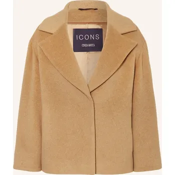 Dámský kabát Icons Cinzia Rocca Dámský Caban Kabát, velbloudí, 38
