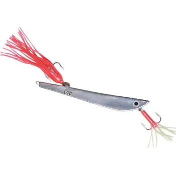 Umělá nástraha ICE fish Pilker Mag Marine stříbrný s chobotnicí 400g