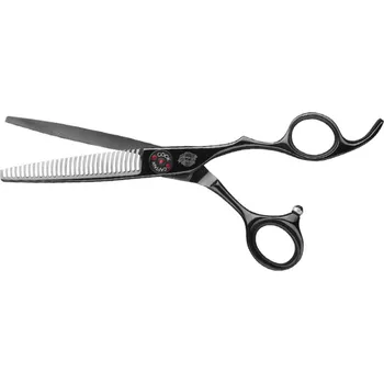 Kadeřnické nůžky Efilační nůžky Captain Cook Tijera Barbero Esculpir 6" - 32 zubů + dárek zdarma