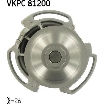 Motor automobilu Vodní čerpadlo, chlazení motoru SKF VKPC 81200